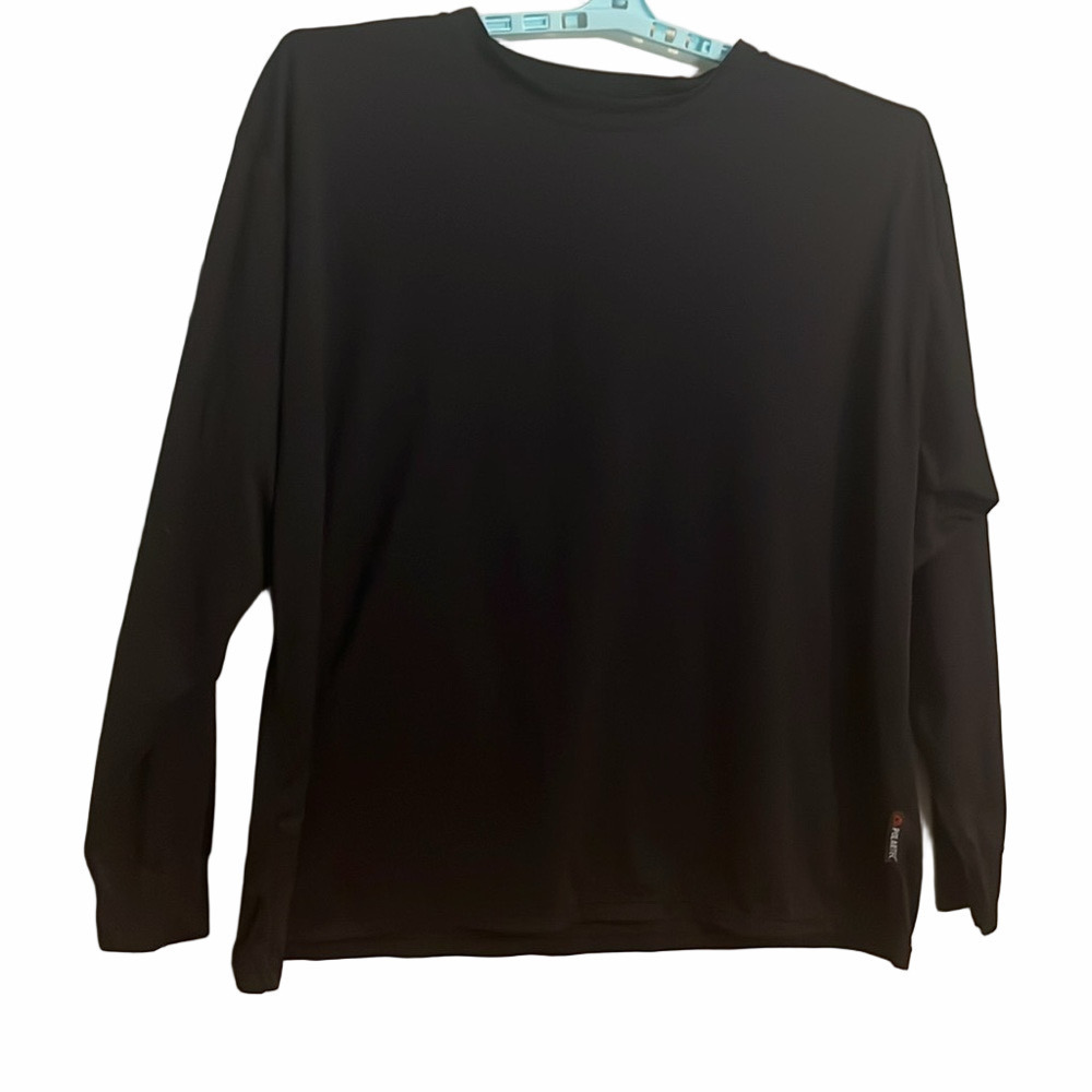 Cabela’s black long sleeve jersey shirt, size 3Xl Tall
